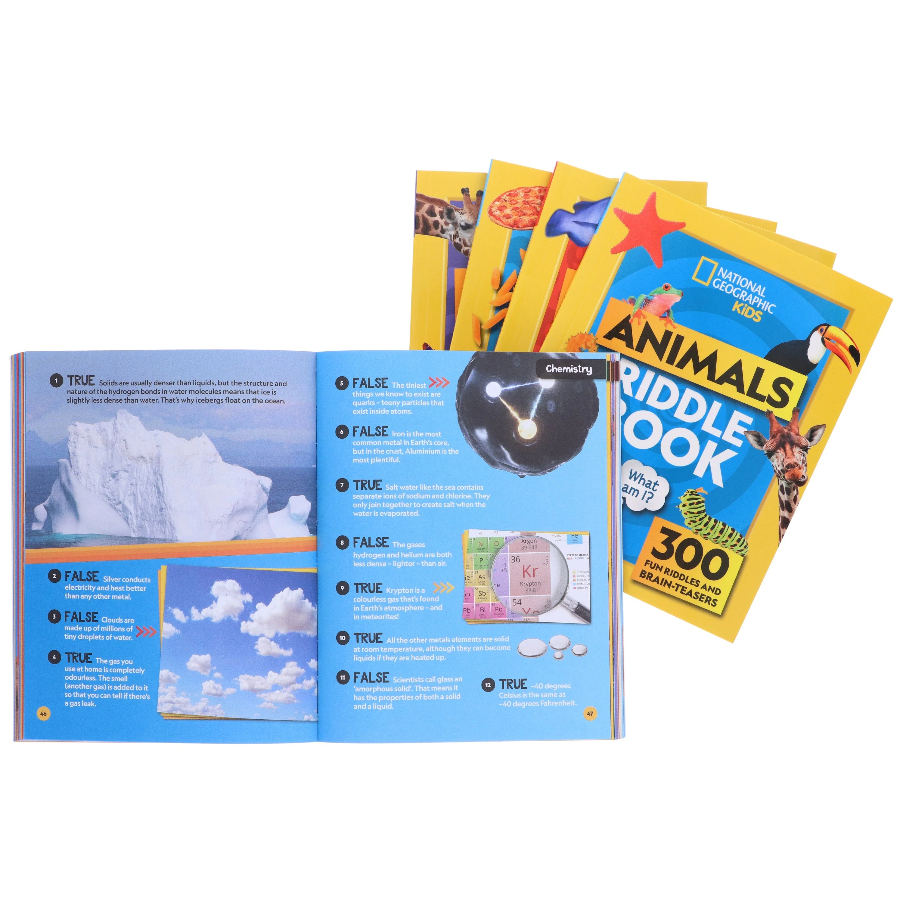 National Geographic Kids Animals Joke Book: 300 Laugh-Out-Loud Jokes 5 Books Collection Set - Ages 6+ - Paperback - Image 8