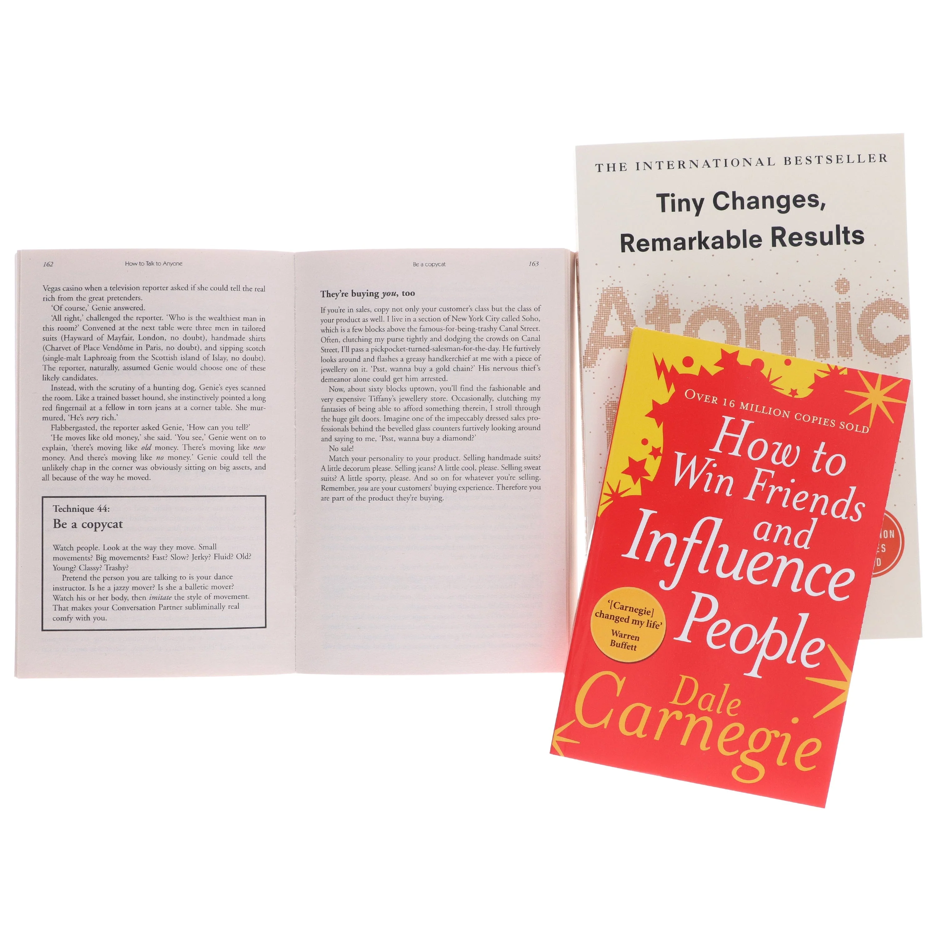 Atomic Habits, How To Talk To Anyone & How to Win Friends and Influence People: 3 Books Collection - Non Fiction - Paperback - Image 7
