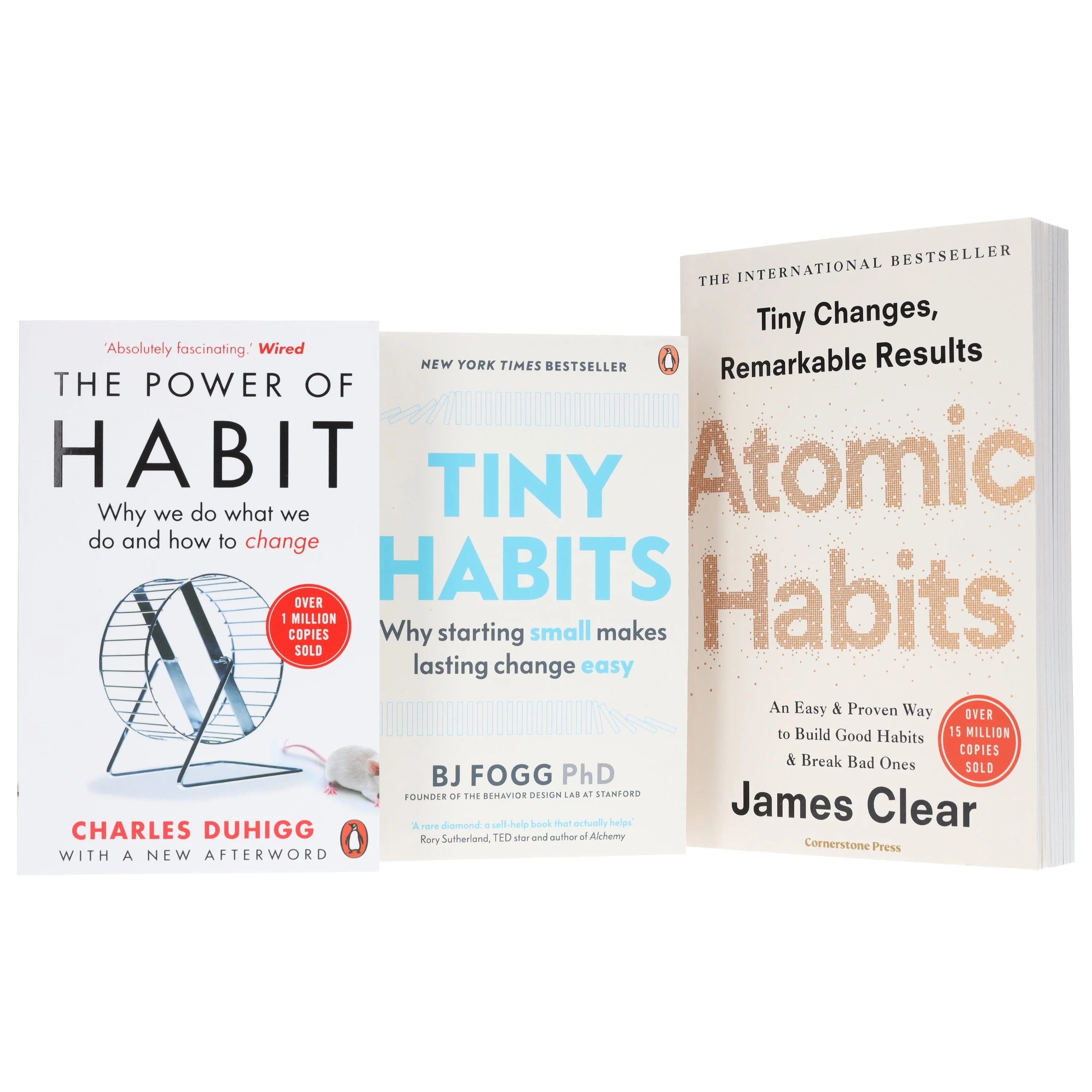 Atomic Habits, Tiny Habits & The Power of Habit: 3 Books Collection Set - Non Fiction - Paperback - Image 4