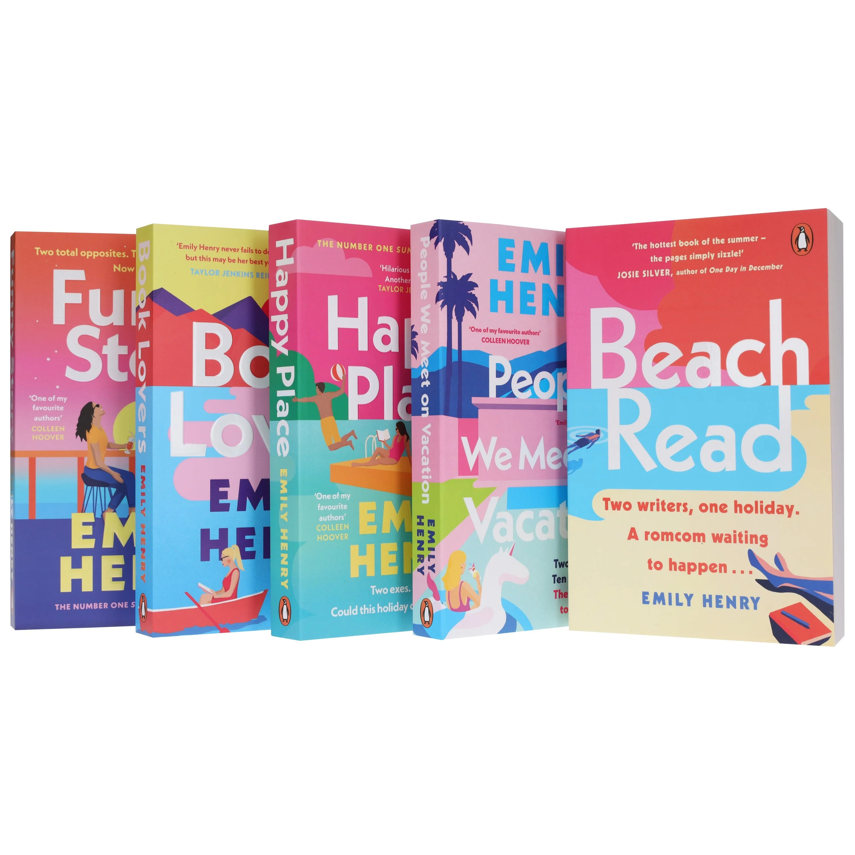 Beach Read Collection By Emily Henry: 5 Books Set - Fiction - Paperback - Image 4