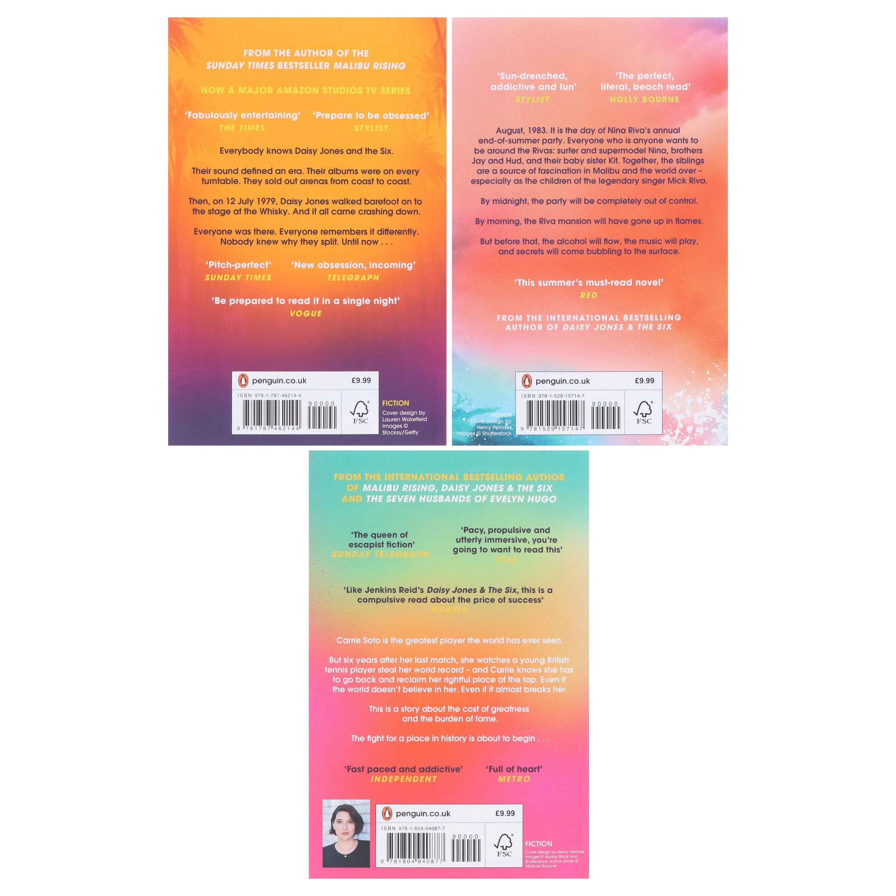 Daisy Jones and the Six by Taylor Jenkins Reid 3 Books Collection Set - Fiction - Paperback - Image 3