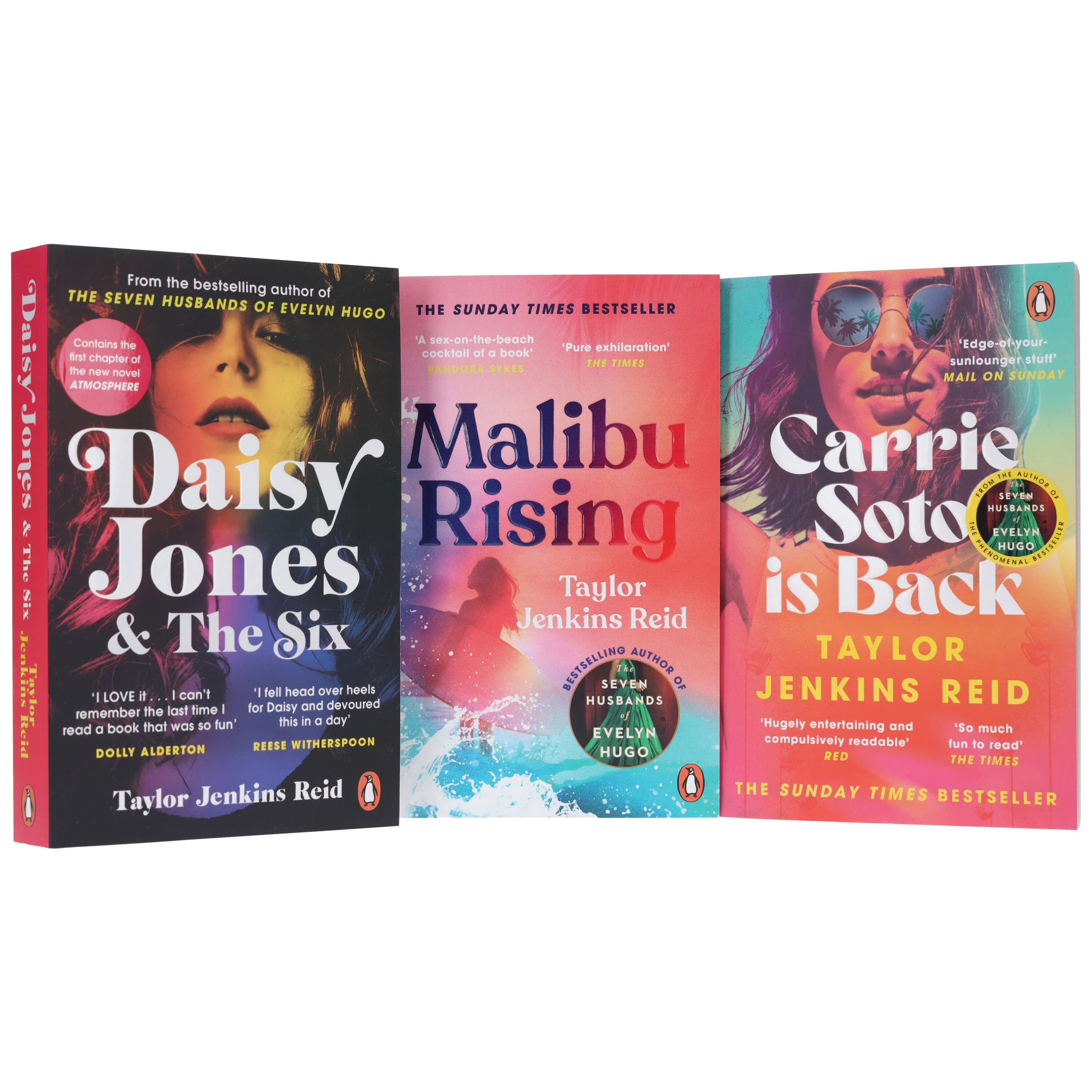 Daisy Jones and the Six by Taylor Jenkins Reid 3 Books Collection Set - Fiction - Paperback - Image 4