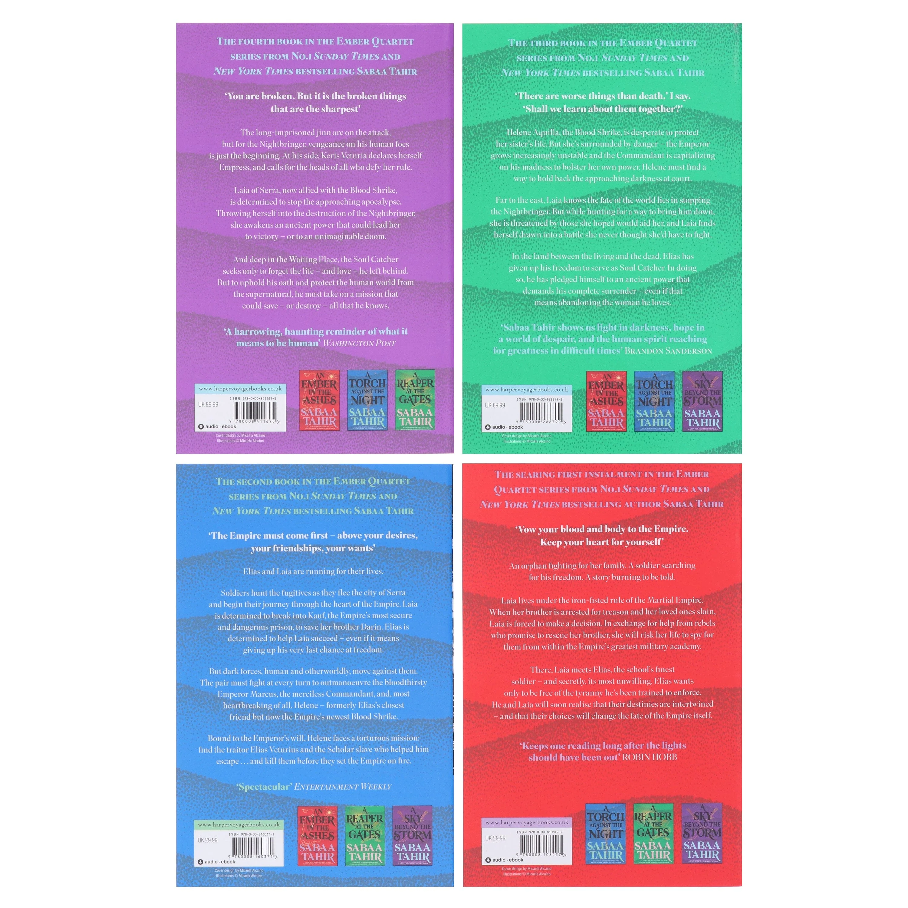 Damaged - Ember Quartet by Sabaa Tahir 4 Books Collection Set - Ages 13+ - Paperback - T 55 - Image 3