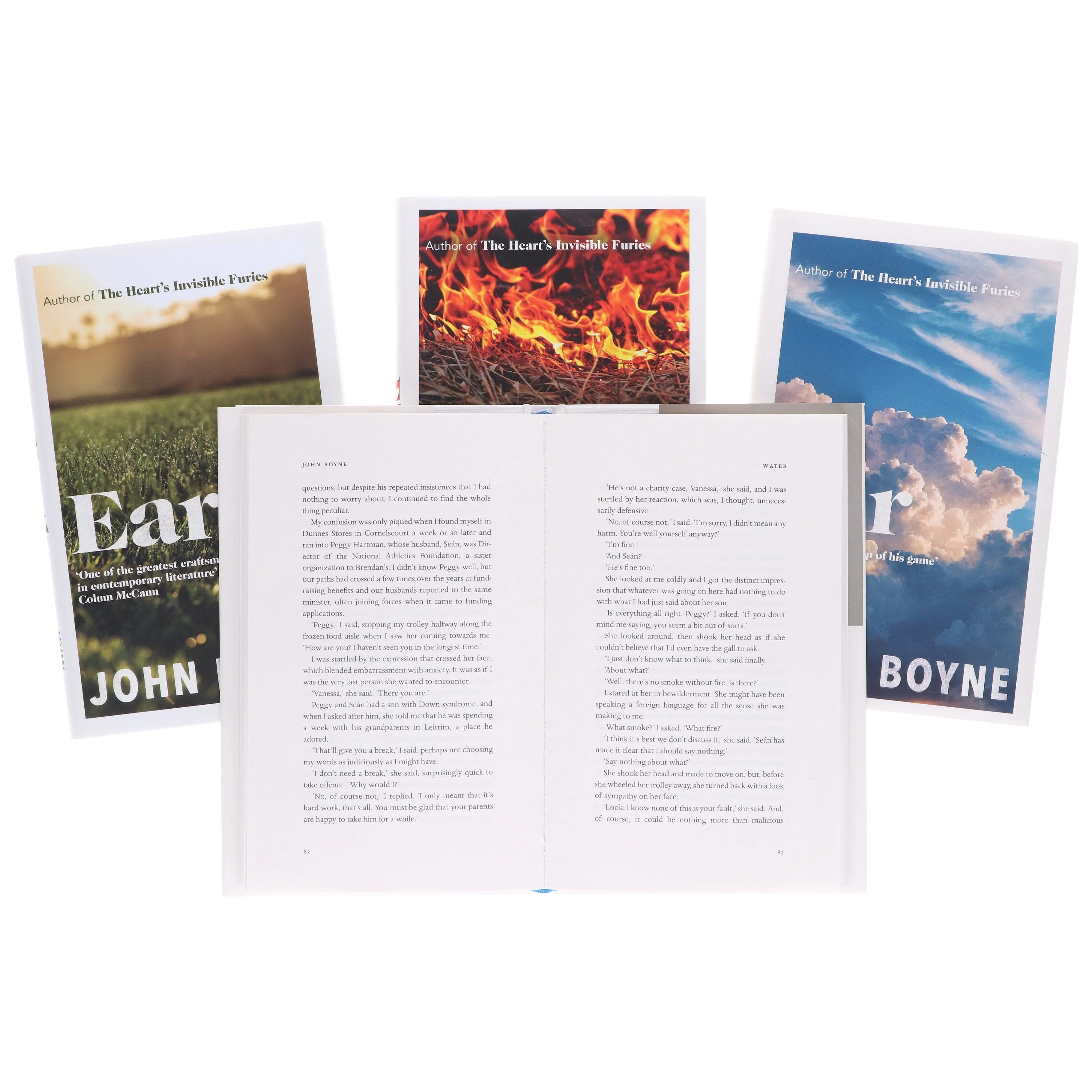 John Boyne Collection (Water, Earth, Fire & Air) 4 Books Set - Fiction - Hardback - Image 7