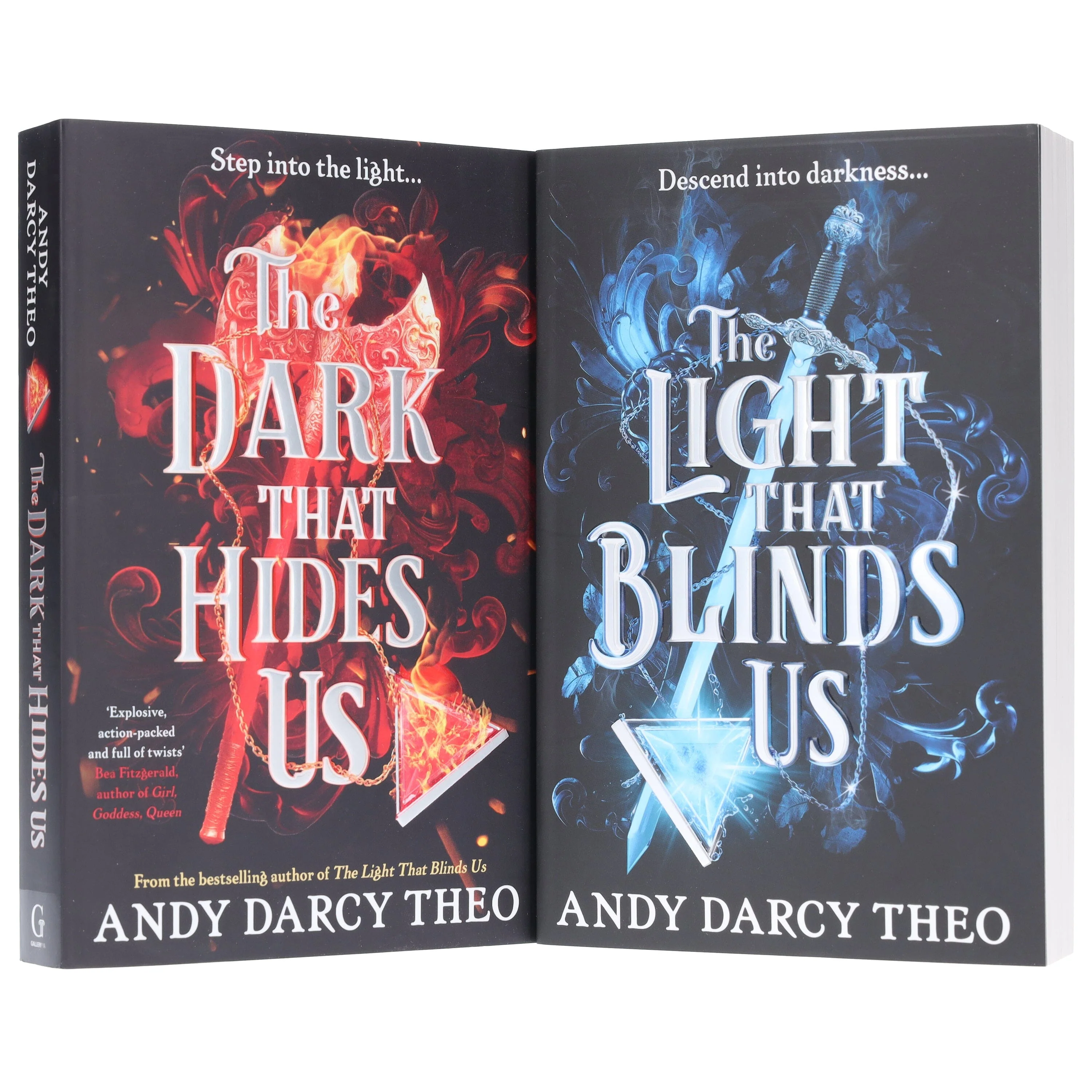 Light That Blinds Us Series by Andy Darcy Theo 2 Books Collection Set - Ages 12 Years+ - Paperback - Image 4