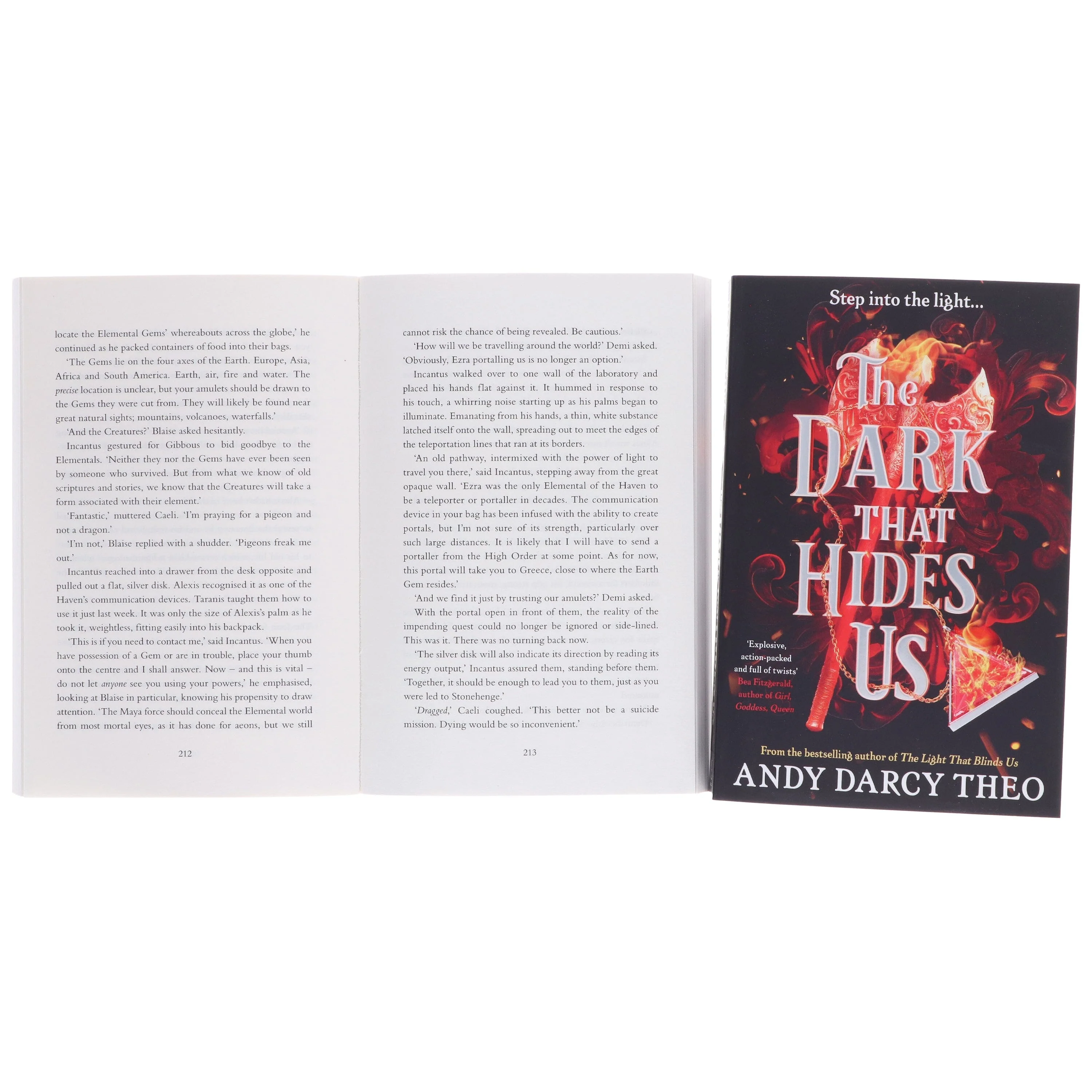 Light That Blinds Us Series by Andy Darcy Theo 2 Books Collection Set - Ages 12 Years+ - Paperback - Image 7