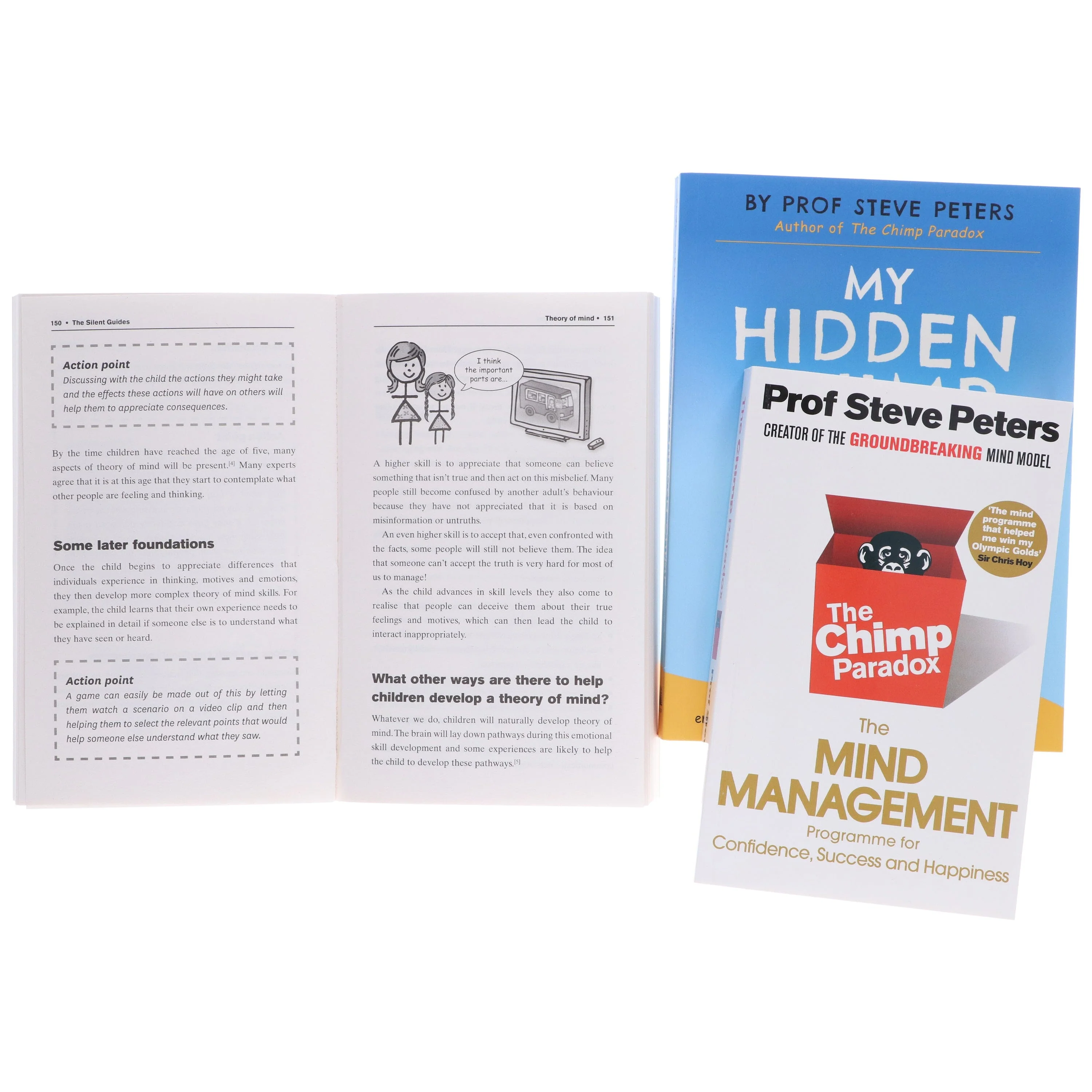 Chimp Paradox 3 Books Collection Set By Prof Steve Peters - Non Fiction - Paperback - Image 7