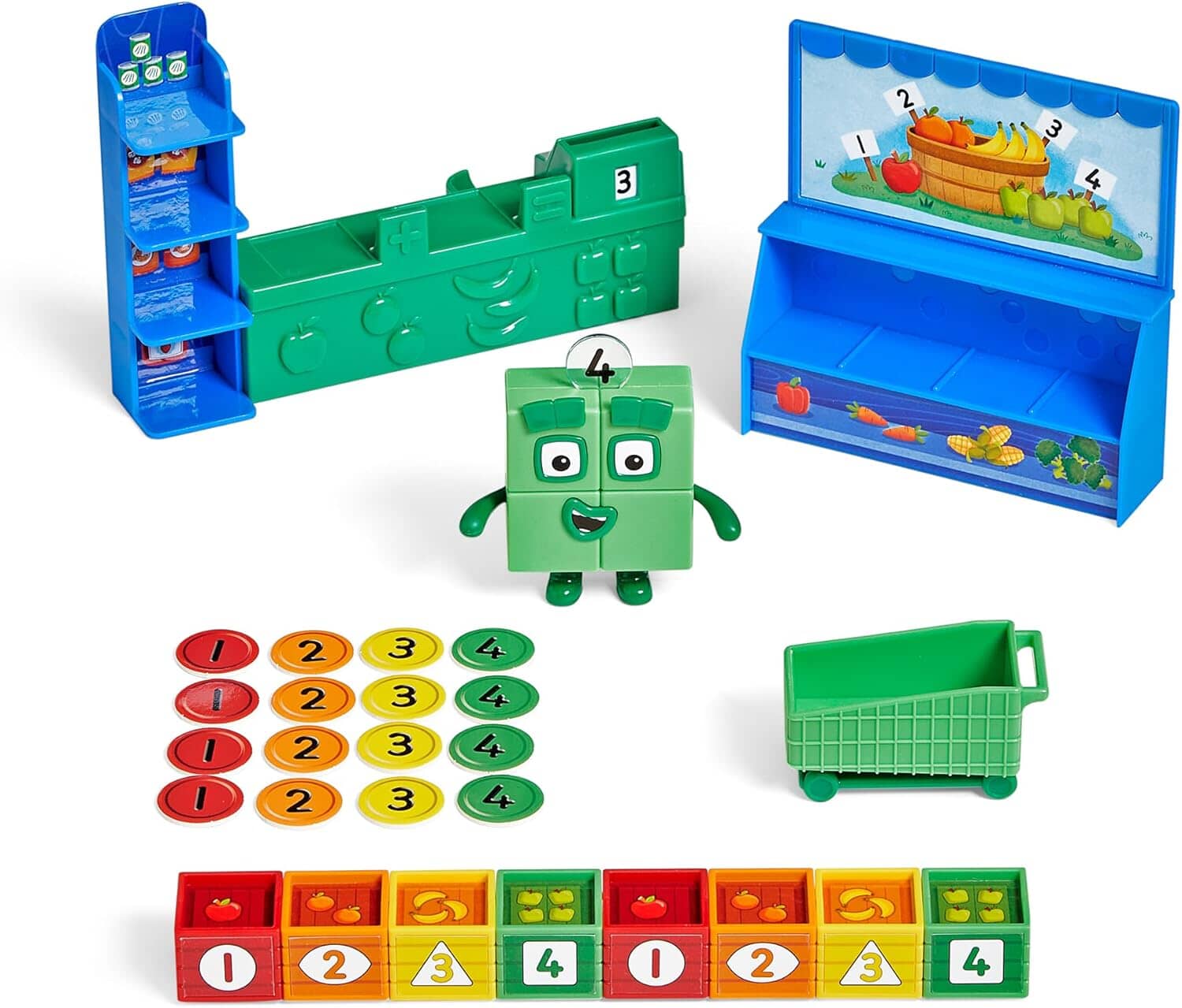 Numberblocks Add It Up Mini Market by Learning Resources - Ages 3 Years+ - Educational Toy - Image 4