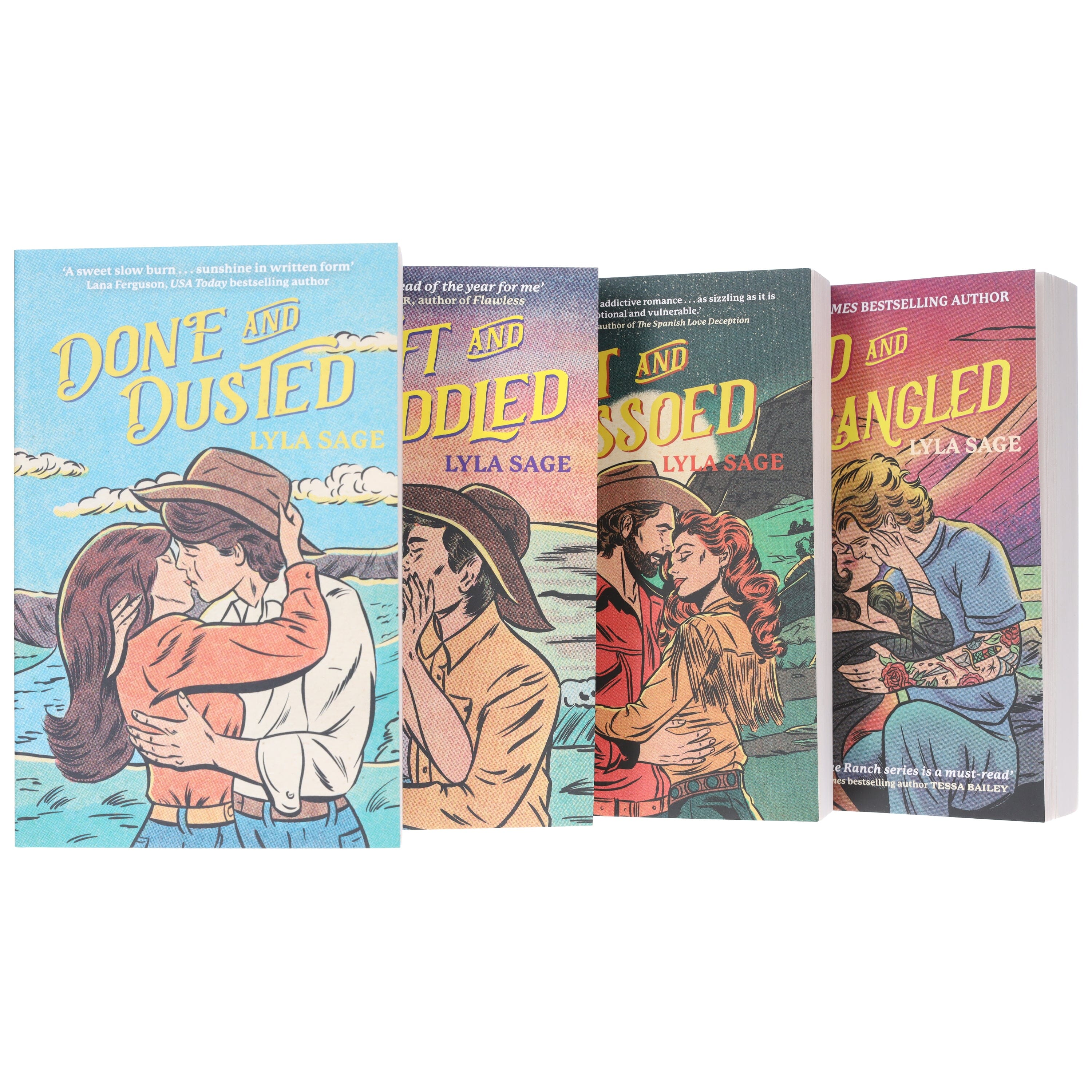 Rebel Blue Ranch Series by Lyla Sage: 4 Books Collection Set - Fiction - Paperback - Image 4