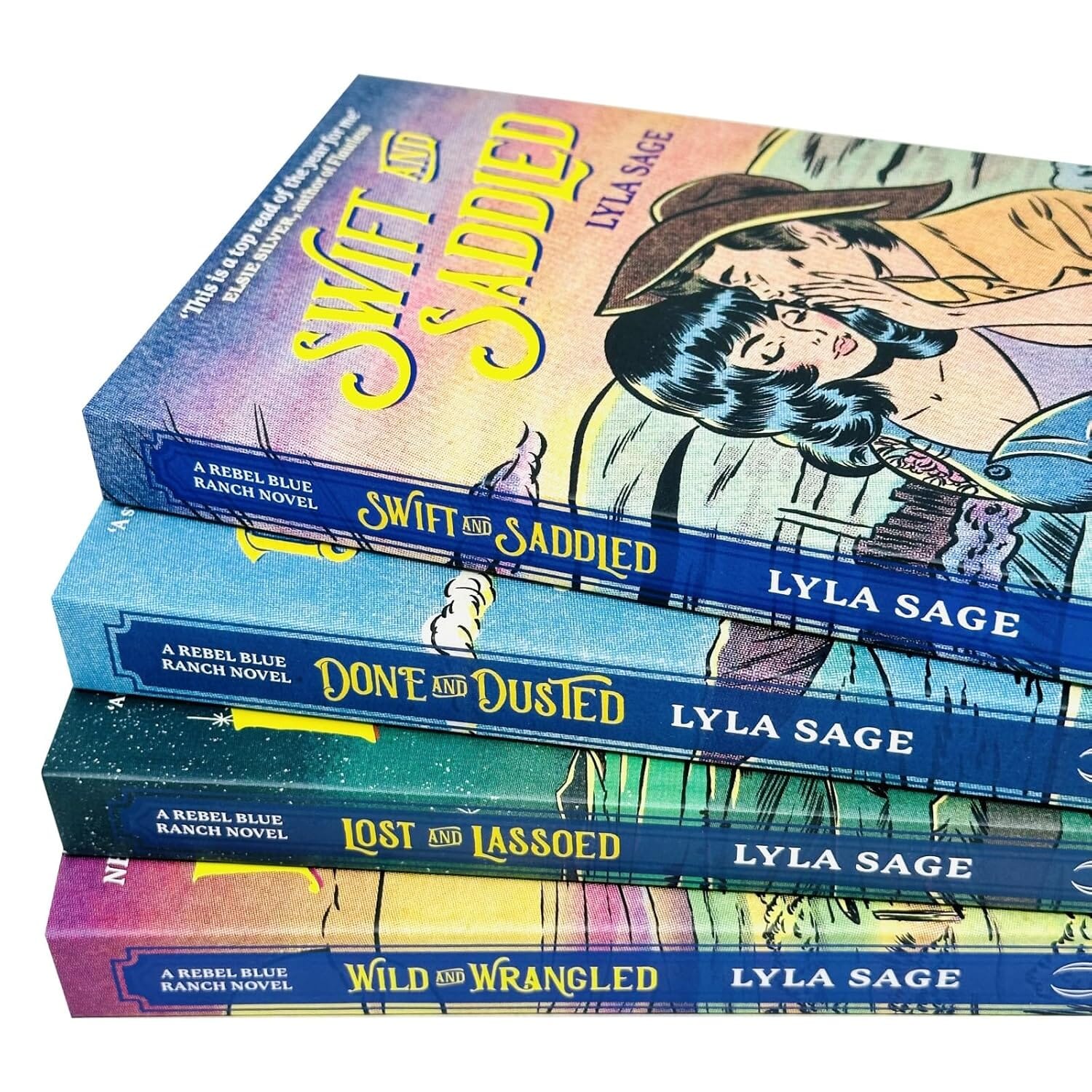 Rebel Blue Ranch Series by Lyla Sage: 4 Books Collection Set - Fiction - Paperback - Image 6