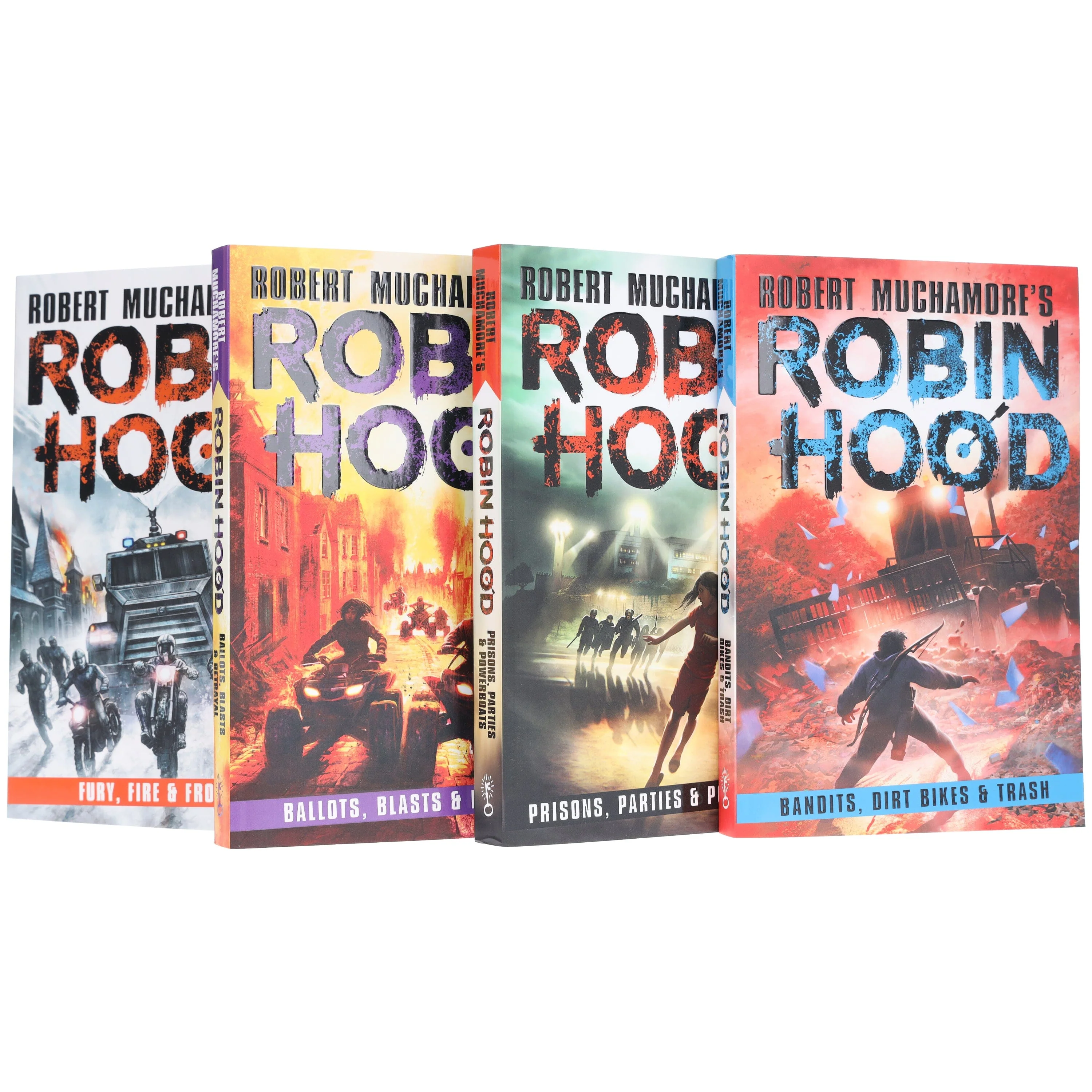 Robin Hood Series (Vol 6-9) by Robert Muchamore 4 Books Collection Set - Ages 12-17 - Paperback - Image 4