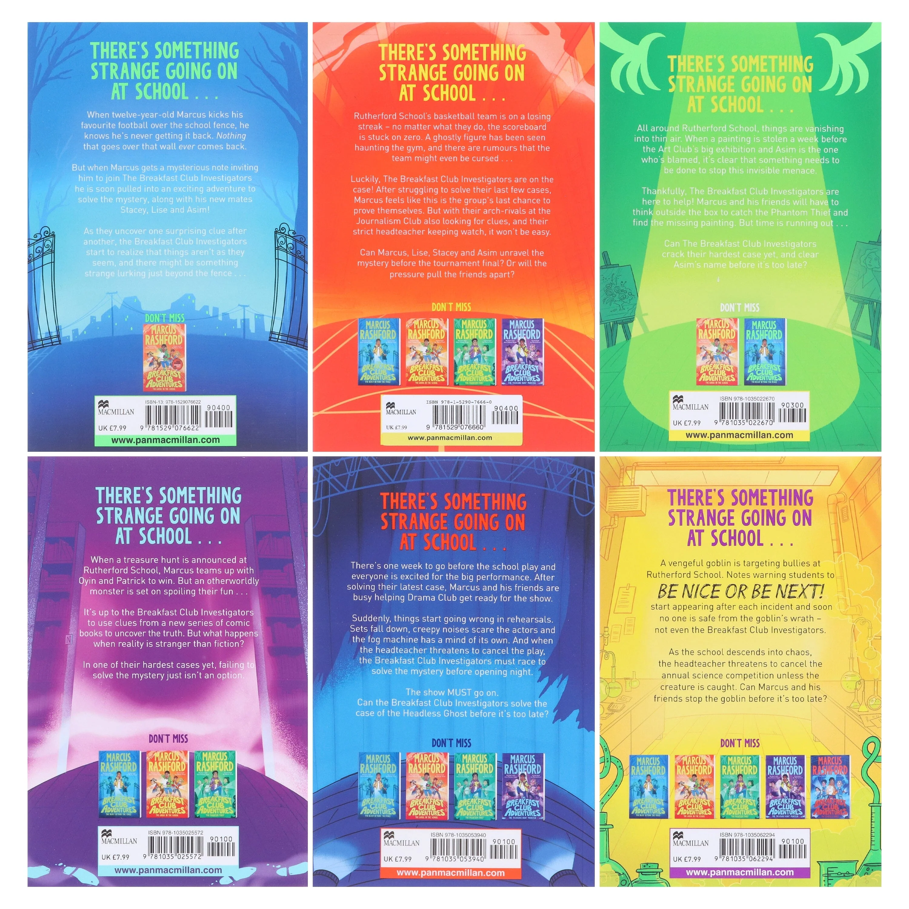 The Breakfast Club Adventures Series (Book 1-6) By Marcus Rashford Illustrated 6 Books Collection Set - Ages 8-11 - Paperback - Image 3