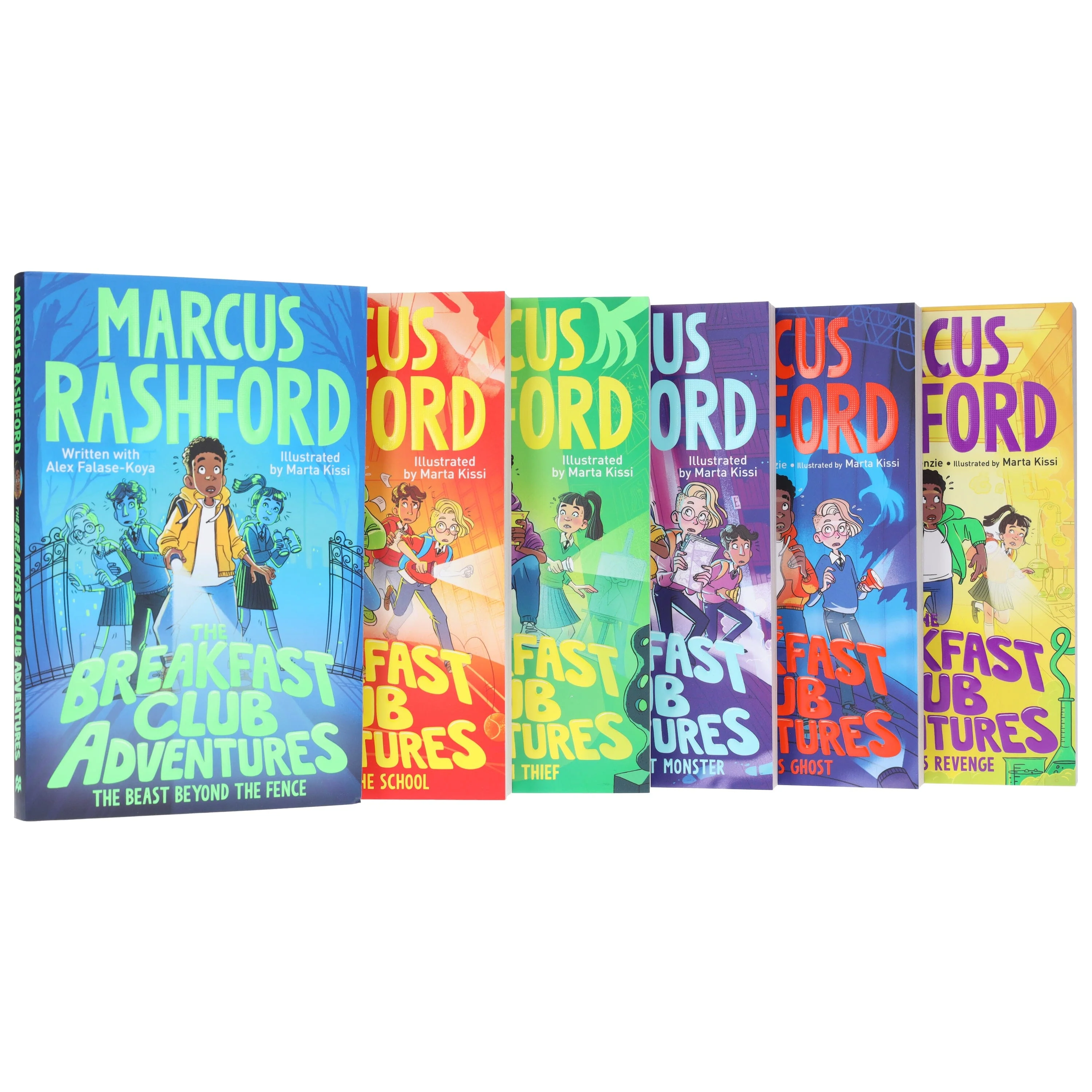 The Breakfast Club Adventures Series (Book 1-6) By Marcus Rashford Illustrated 6 Books Collection Set - Ages 8-11 - Paperback - Image 4