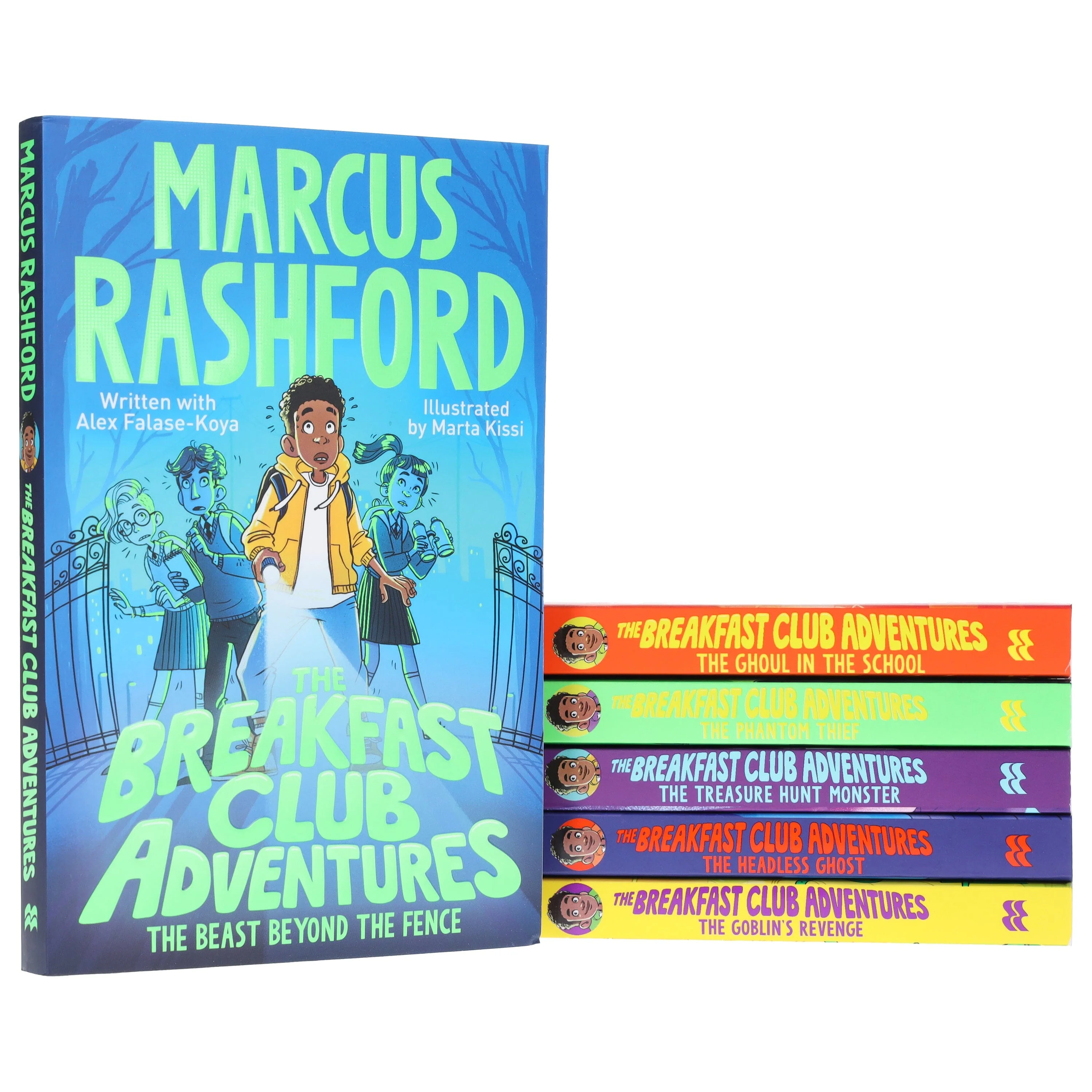The Breakfast Club Adventures Series (Book 1-6) By Marcus Rashford Illustrated 6 Books Collection Set - Ages 8-11 - Paperback - Image 5