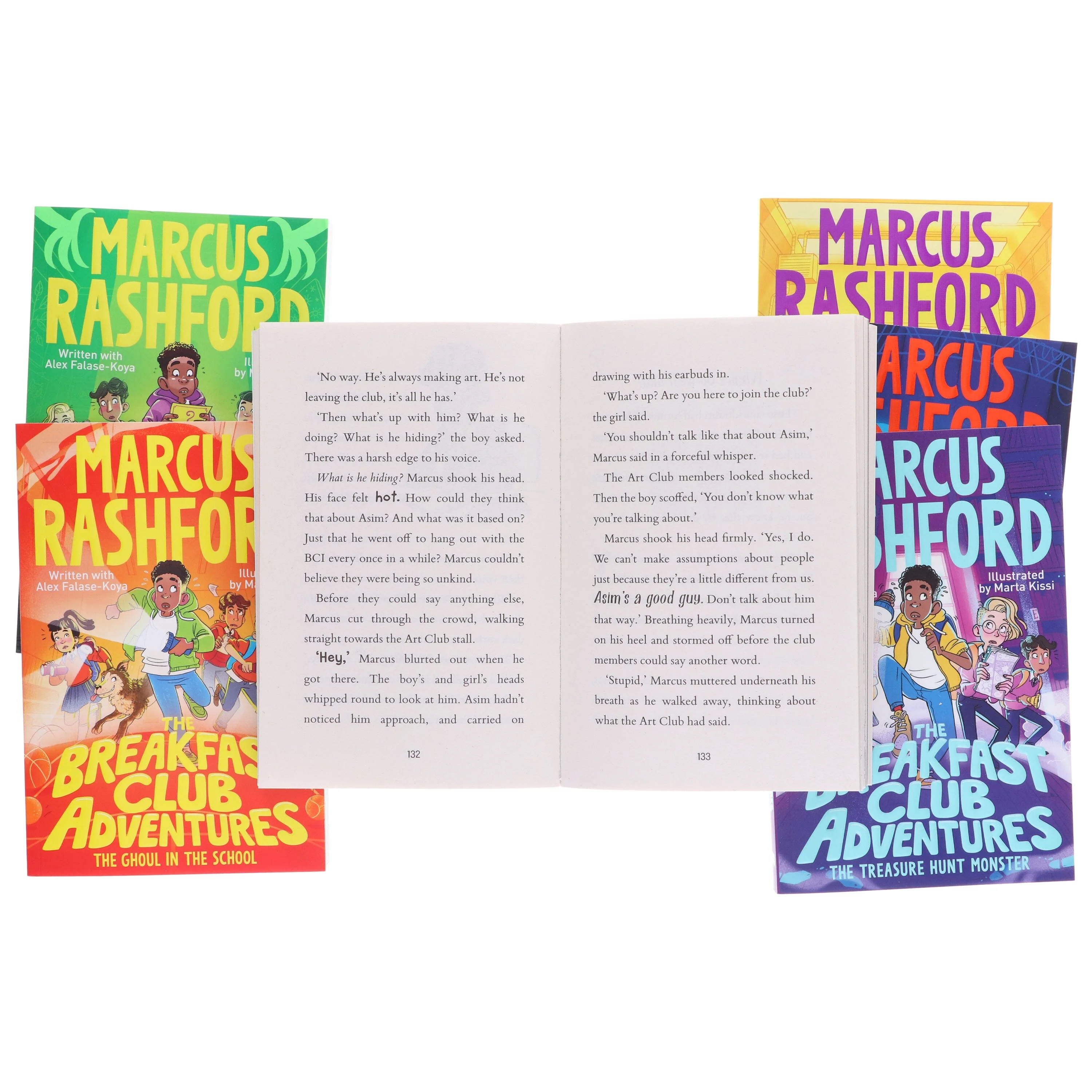 The Breakfast Club Adventures Series (Book 1-6) By Marcus Rashford Illustrated 6 Books Collection Set - Ages 8-11 - Paperback - Image 6