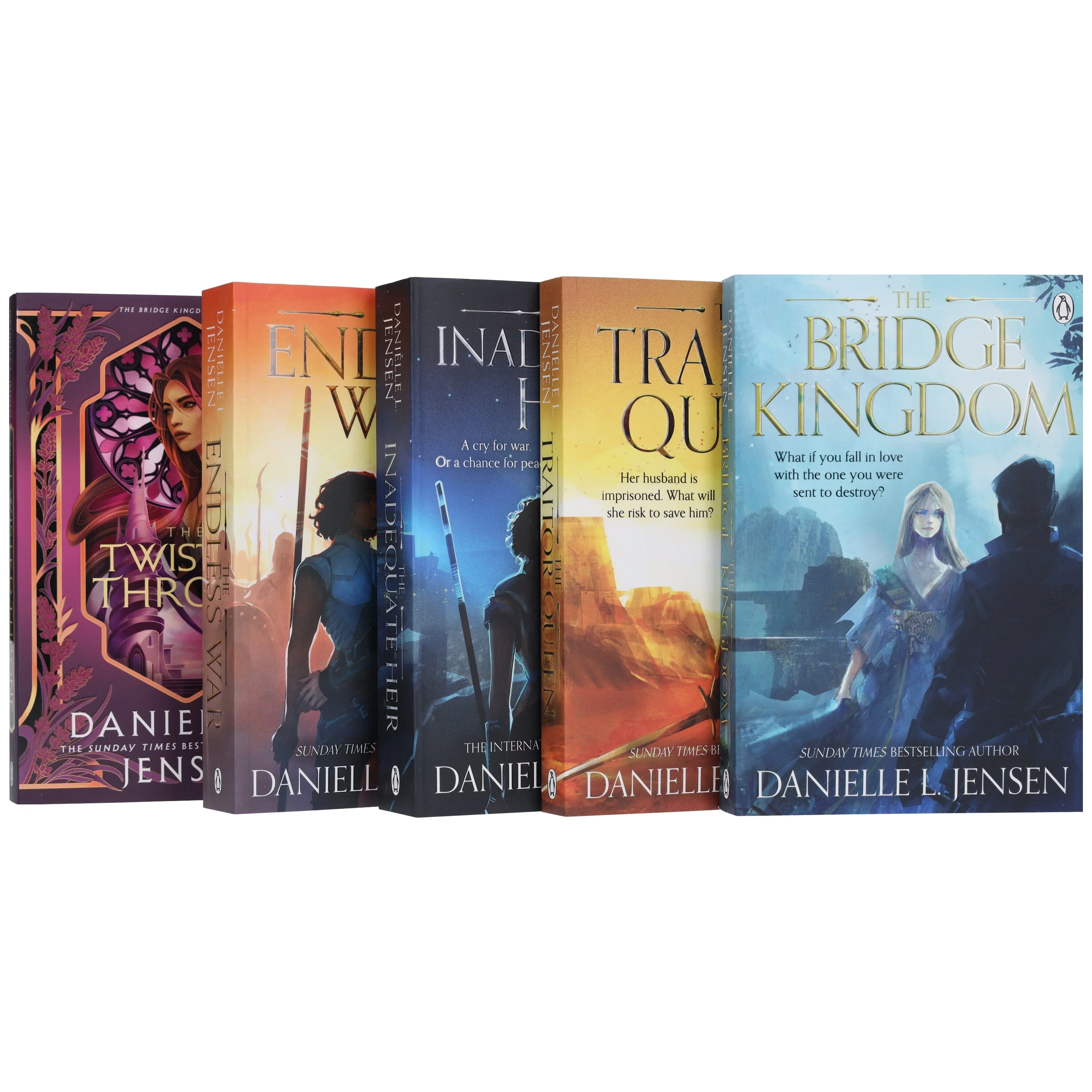 The Bridge Kingdom Series By Danielle L. Jensen 5 Books Collection Set - Fiction - Paperback - Image 4