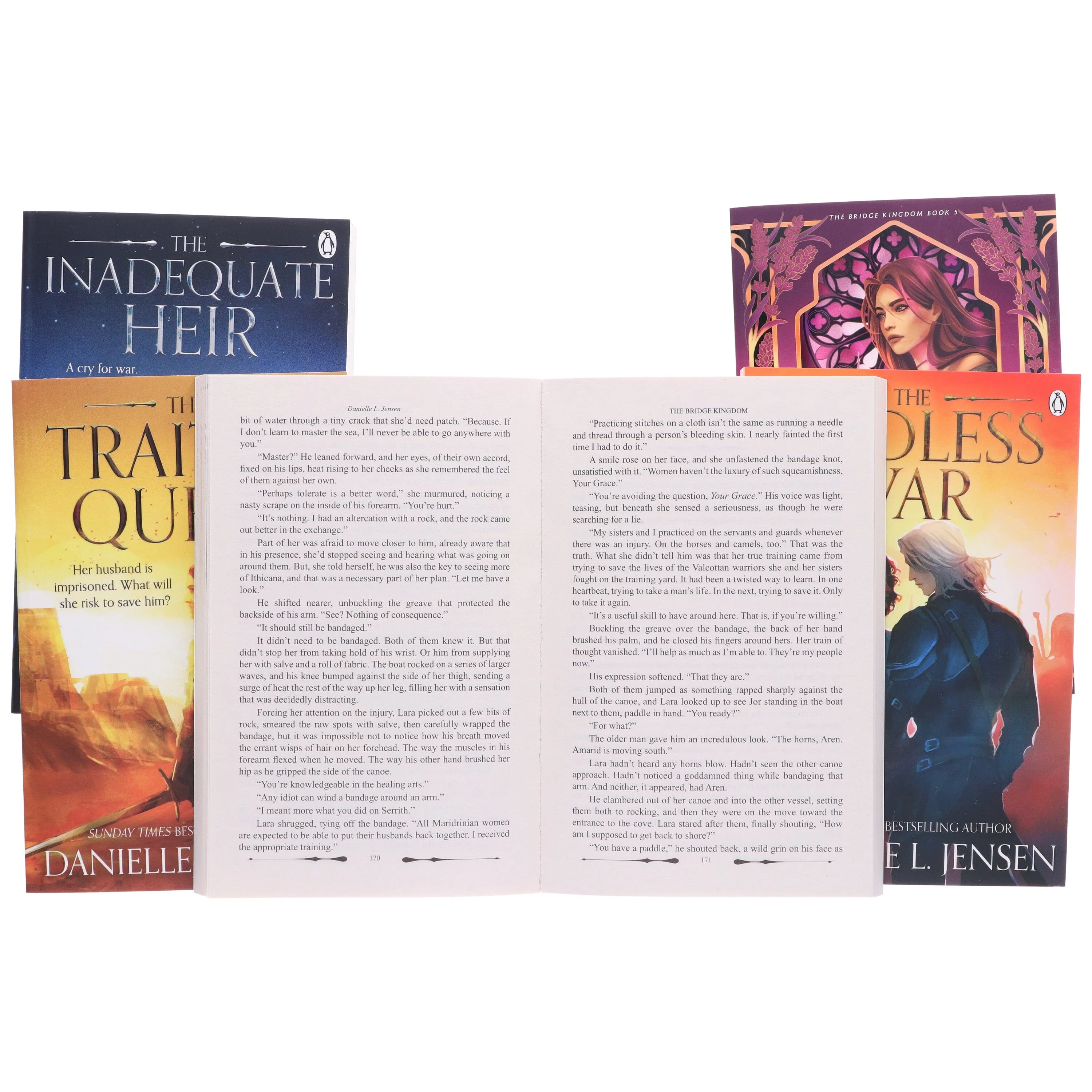 The Bridge Kingdom Series By Danielle L. Jensen 5 Books Collection Set - Fiction - Paperback - Image 7