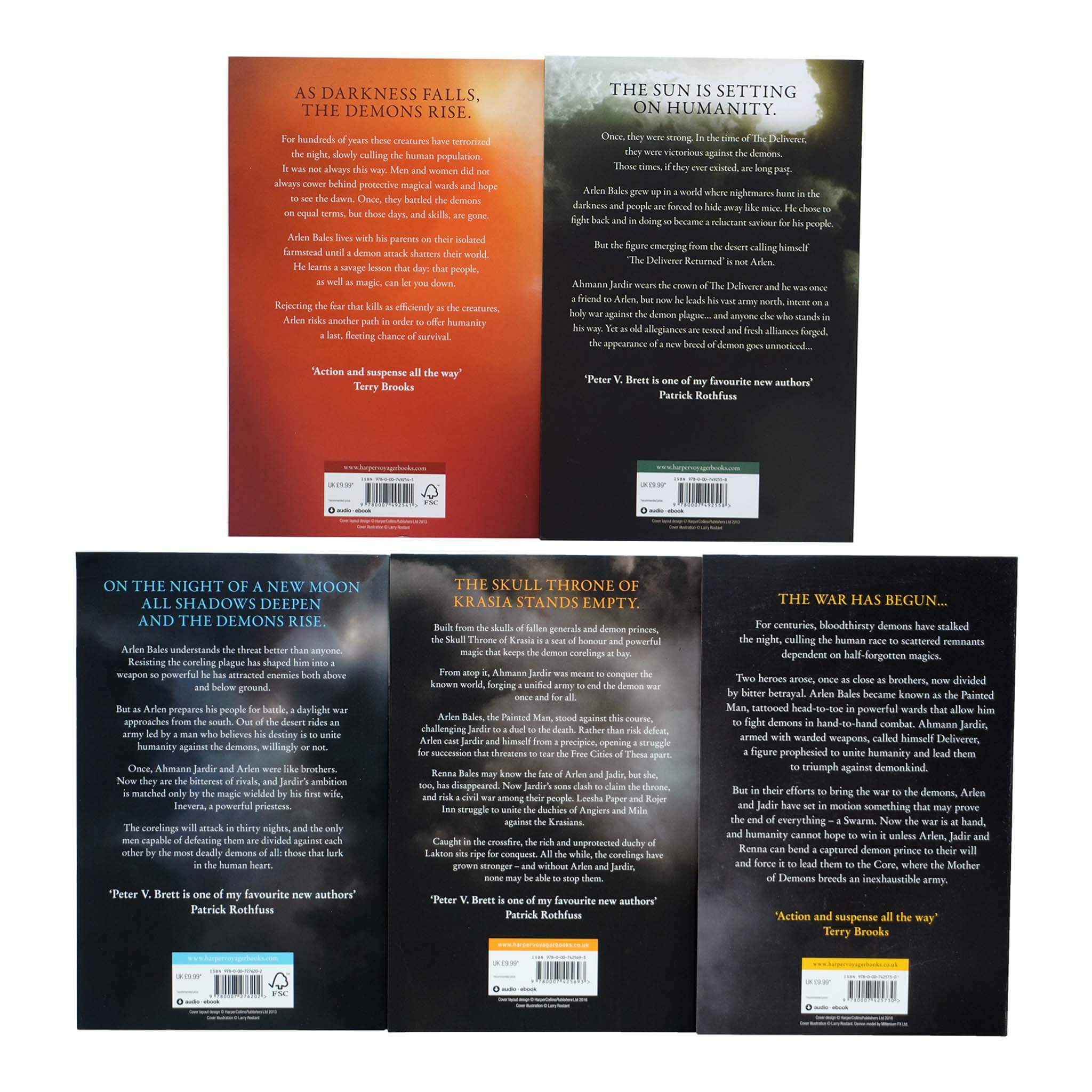 The Demon Cycle Series By Peter V. Brett 5 Books Collection Set - Fiction - Paperback - Image 3