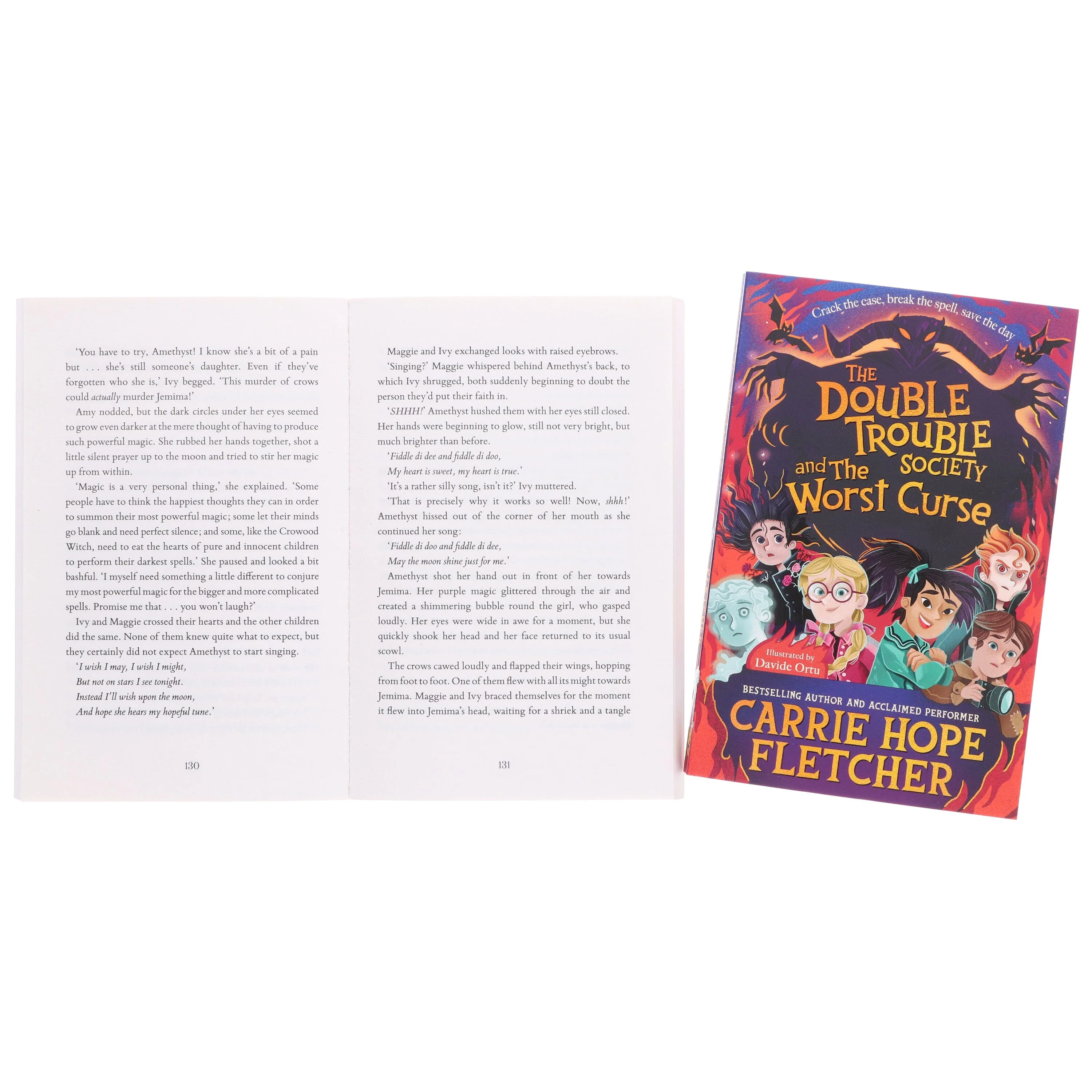 The Double Trouble Society Series by Carrie Hope Fletcher Illustrated 2 Books Collection Set - Ages 9-11 - Paperback - Image 8
