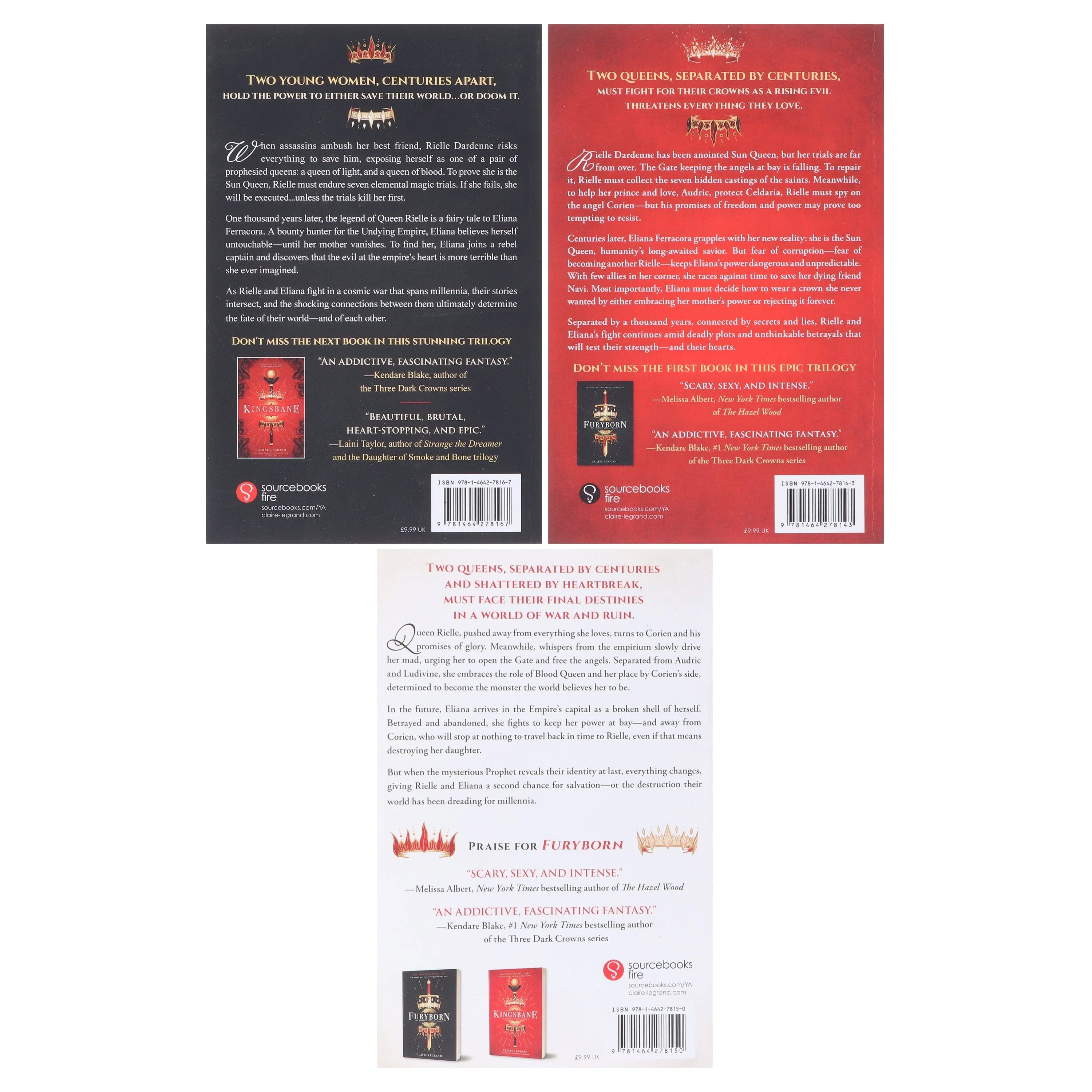 The Empirium Trilogy by Claire Legrand 3 Books Collection Set - Ages 14-18 - Paperback - Image 3