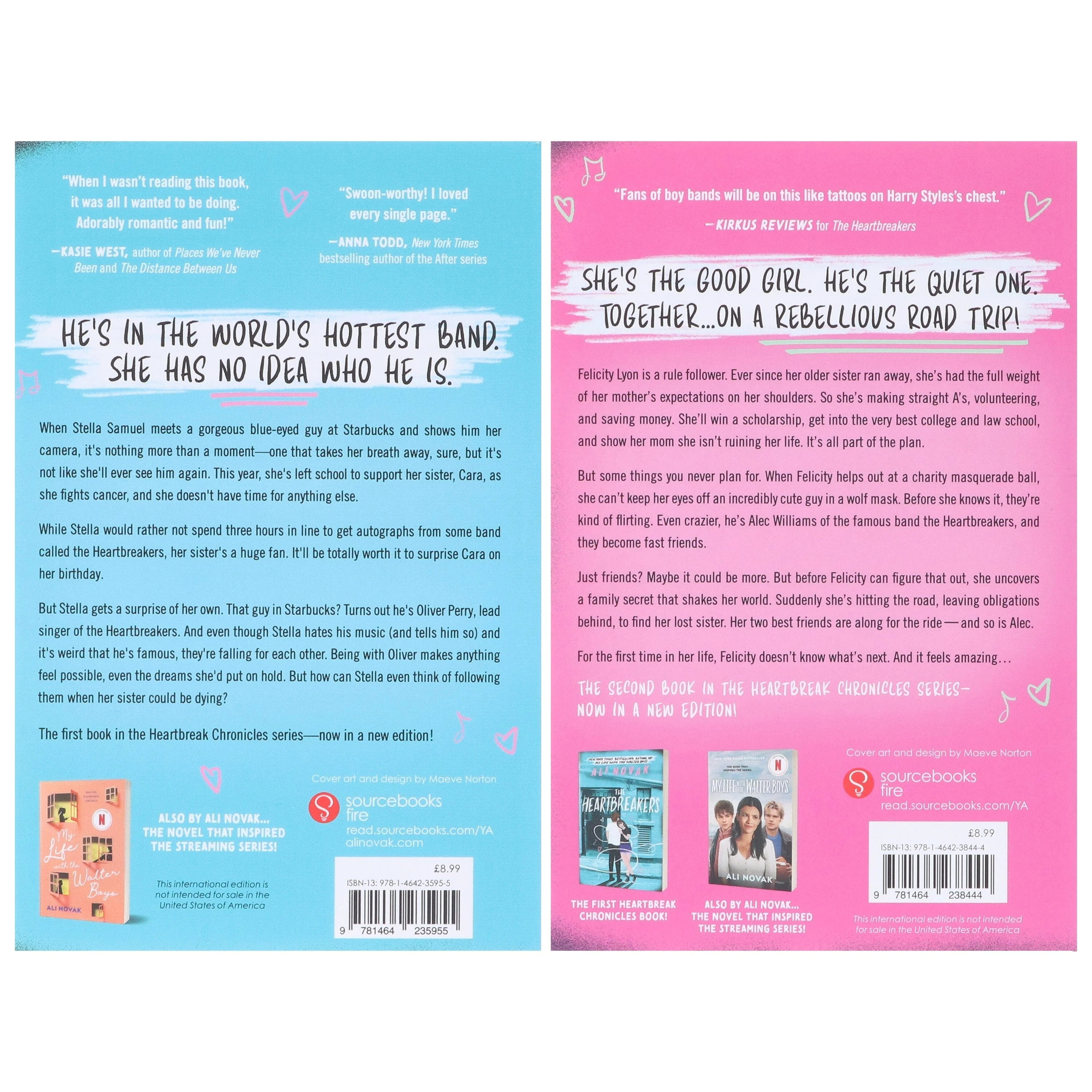 The Heartbreak Chronicles by Ali Novak 2 Books Collection Set - Ages 14+ - Paperback - Image 3