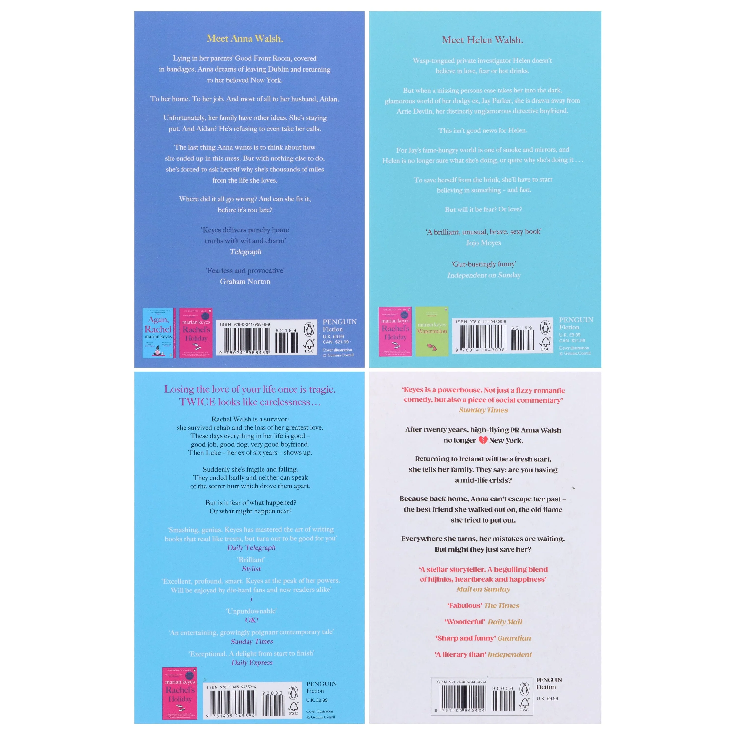 Walsh Family Series By Marian Keyes (Book 4-7) Collection 4 Books Set - Fiction - Paperback - Image 3