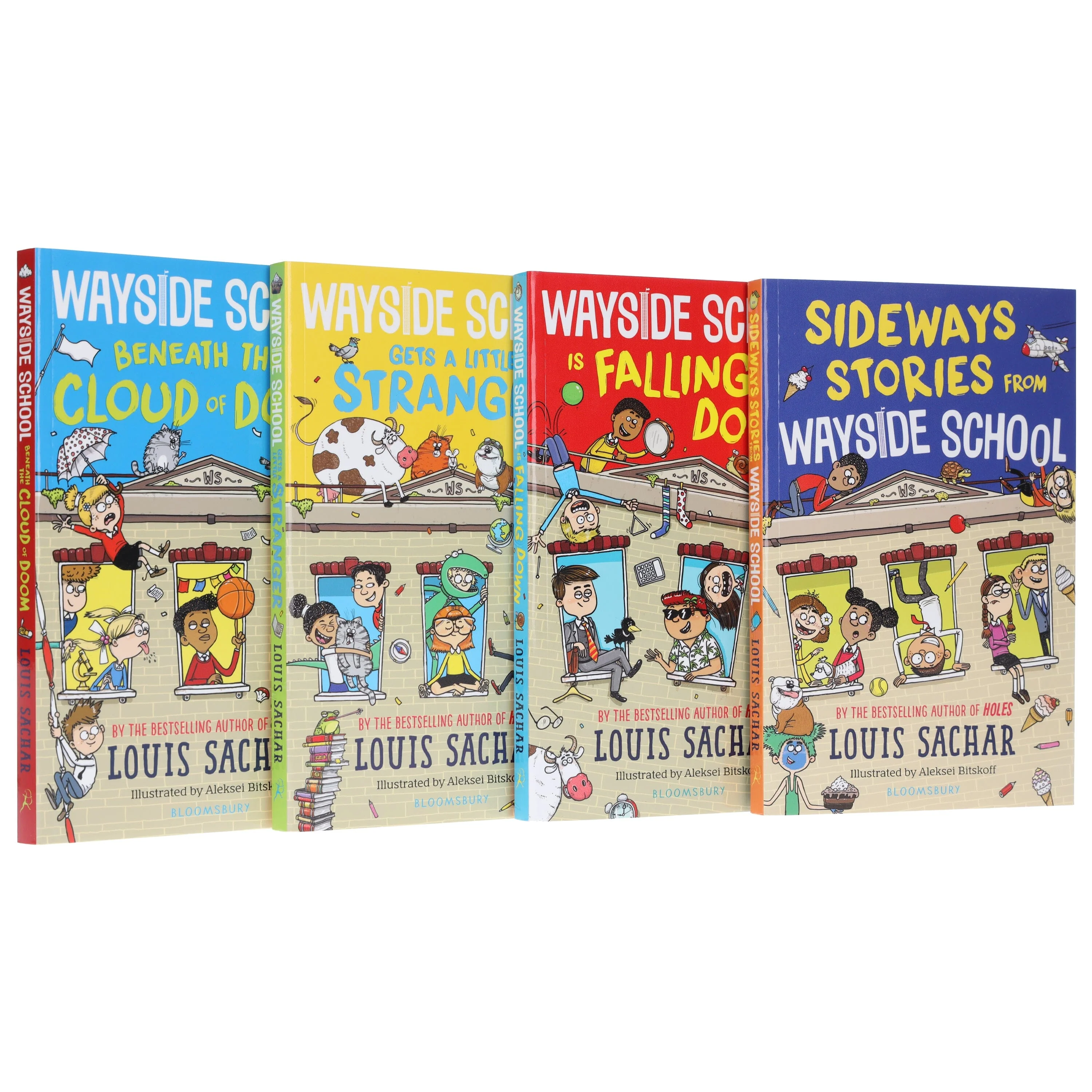 Wayside School Series (Book 1-4) by Louis Sachar Illustrated 4 Books Collection Set - Ages 7-12 - Paperback - Image 4
